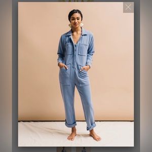 MIKI JUMPSUIT-CIELO- size small